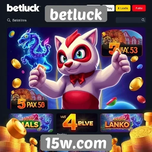 Variedade de jogos disponíveis no betluck e suas categorias
